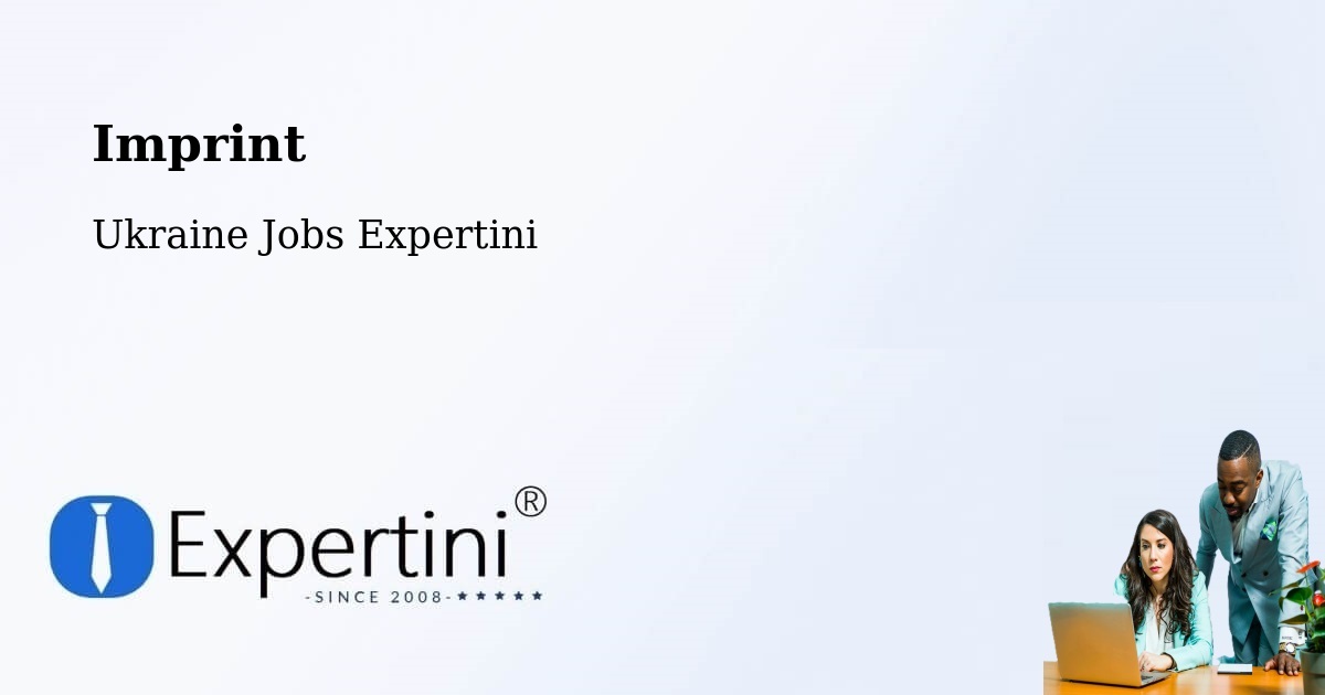 Imprint – Polyanka - Ukraine Jobs Expertini