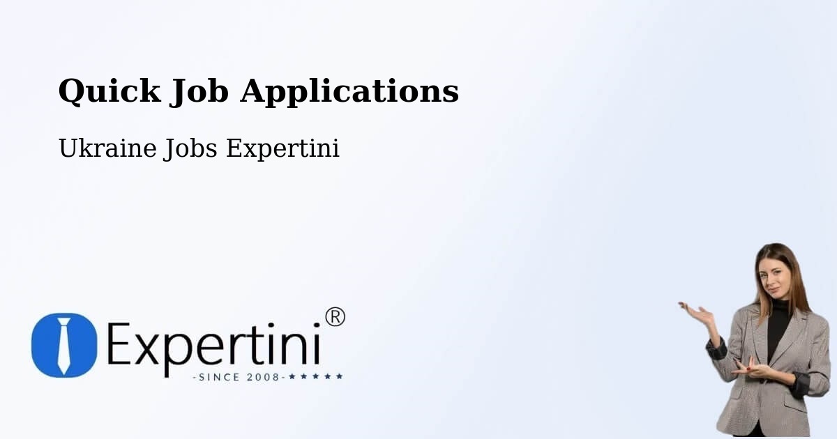 Quick Apply Feature – Polyanka - Ukraine Jobs Expertini